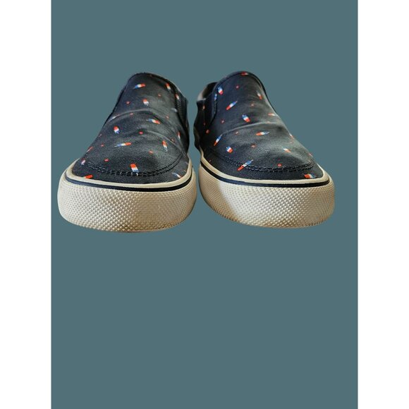 Sperry x Popsicle Striper TG Firecracker Ice Cream Slip On Shoes Mens 9 - Picture 5 of 10